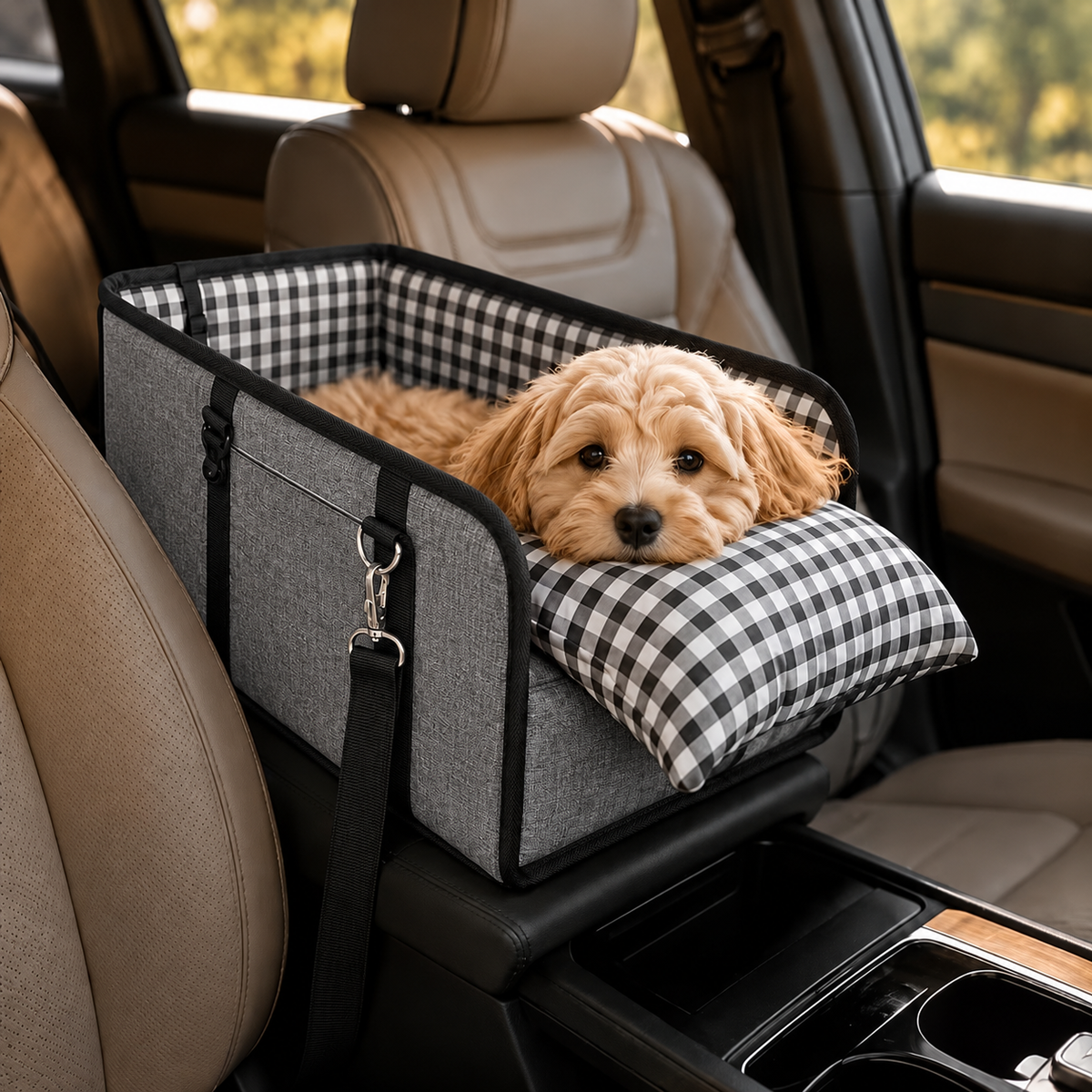 PawNest™ Console Dog Seat